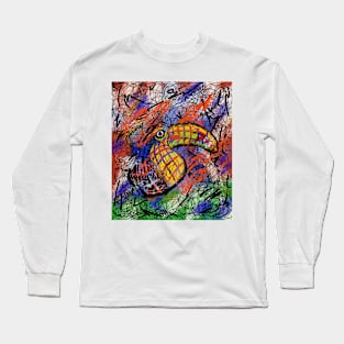 Toucan Bird Long Sleeve T-Shirt